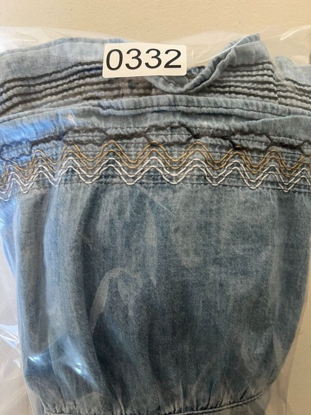 Boho Indigo Lace Womens Sz S Broomstick Maxi Skirt Smocked Tiered Embroidered - Picture 13 of 14